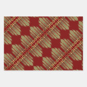 Feuille De Papier Cadeau Cinq Cercles Le Pentateuch Cut-Out Stencil Motif 2 (Devant)