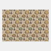 Feuille De Papier Cadeau Circuit Board and Trees Roots  (Devant)