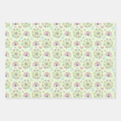Feuille De Papier Cadeau Cirque Bébé Pastel (Devant 2)