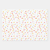 Feuille De Papier Cadeau Cirque Retro Kids (Devant)