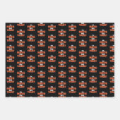 Feuille De Papier Cadeau Citation d'enseignant en mathématiques - En mathém (Devant 2)