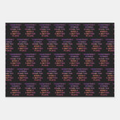 Feuille De Papier Cadeau Citation Pour Filles Motivationnelles - Faites Vot (Devant)