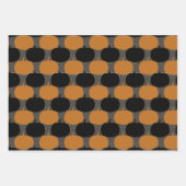 Feuille De Papier Cadeau Citrouille d'or (Devant 3)