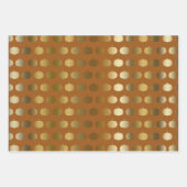 Feuille De Papier Cadeau Citrouille d'or (Devant)