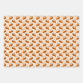 Feuille De Papier Cadeau Citrouille tarte Plaid Thanksgiving Motif (Devant)