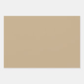 Feuille De Papier Cadeau Citrus Croissant Brown Tons 3 Tons (Devant 3)