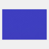 Feuille De Papier Cadeau Clair Solide néon bleu texturé. (Devant 3)