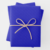 Feuille De Papier Cadeau Clair Solide néon bleu texturé. (En situation)