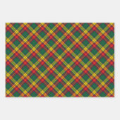 Feuille De Papier Cadeau Clan Buchanan Tartan (Devant 2)