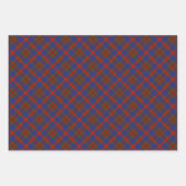 Feuille De Papier Cadeau Clan Carnegie Tartan (Devant 3)