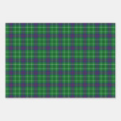 Feuille De Papier Cadeau Clan Duncan Tartan (Devant)