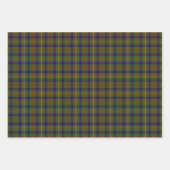 Feuille De Papier Cadeau Clan Fraser Chasse Tartan (Devant)