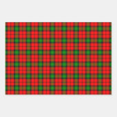 Feuille De Papier Cadeau Clan Kerr Tartan (Devant)