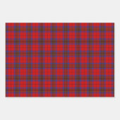 Feuille De Papier Cadeau Clan Leslie Red Tartan (Devant)