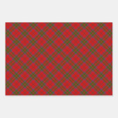 Feuille De Papier Cadeau Clan MacDonald de Keppoch Tartan (Devant 2)