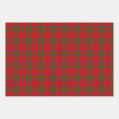 Feuille De Papier Cadeau Clan MacDonald de Keppoch Tartan (Devant)