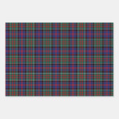 Feuille De Papier Cadeau Clan MacDonald Variations Tartan (Devant 2)