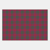Feuille De Papier Cadeau Clan MacDougall Tartan (Devant)