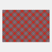 Feuille De Papier Cadeau Clan MacFarlane Red Tartan (Devant 3)