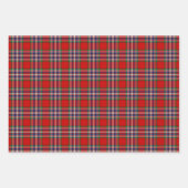 Feuille De Papier Cadeau Clan MacFarlane Red Tartan (Devant)