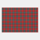 Feuille De Papier Cadeau Clan MacLean Tartan Variations (Devant)