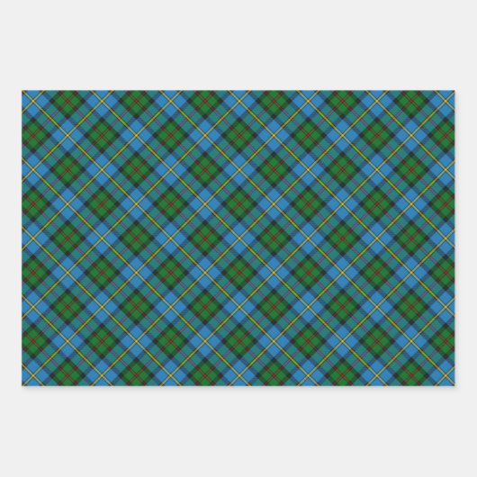 Feuille De Papier Cadeau Clan MacLeod (Devant 3)