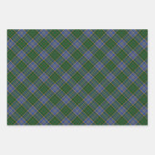Feuille De Papier Cadeau Clan MacMillan Chasse Tartan (Devant 2)