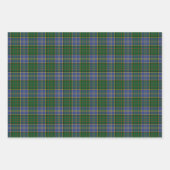 Feuille De Papier Cadeau Clan MacMillan Chasse Tartan (Devant)