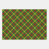 Feuille De Papier Cadeau Clan MacMillan Tartan (Devant 3)
