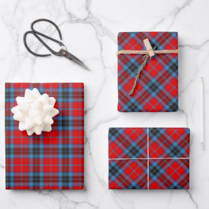 Feuille De Papier Cadeau Clan MacTavish Tartan