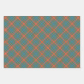 Feuille De Papier Cadeau Clan Wilson Ancienne Tartan (Devant 3)