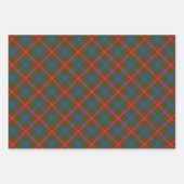 Feuille De Papier Cadeau Clan Wilson Modern Tartan (Devant 3)