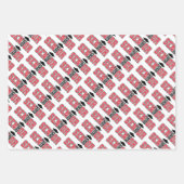 Feuille De Papier Cadeau Classe de 2025 Graduation (Devant)