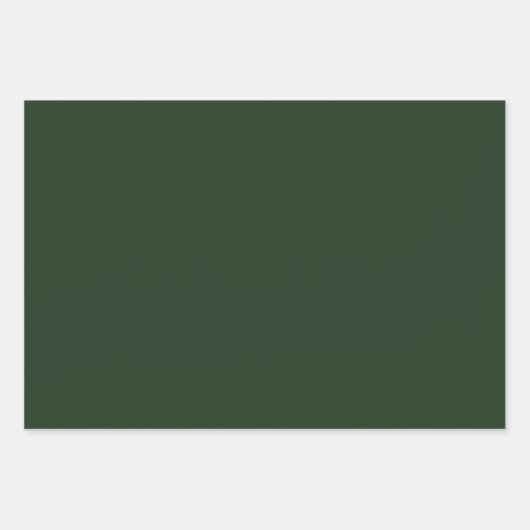 Feuille De Papier Cadeau Classique Grille Verte Et Rouge De Noël (Devant 2)