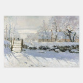 Feuille De Papier Cadeau Claude Monet (Devant 2)