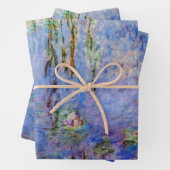 Feuille De Papier Cadeau Claude Monet - Lys d'eau (En situation)