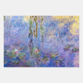 Feuille De Papier Cadeau Claude Monet - Lys d'eau (Devant)