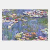 Feuille De Papier Cadeau Claude Monet - Nymphéas / Nymphéas (Devant 2)