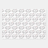 Feuille De Papier Cadeau Cleveland Ohio (Devant)