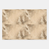 Feuille De Papier Cadeau Clouds Birds Feathers Pastel Sky Collage (Devant 2)