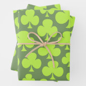 Feuille De Papier Cadeau Clover (En situation)