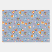 Feuille De Papier Cadeau Cocacao et Noël Favoris Ensemble de 3 (Devant 3)