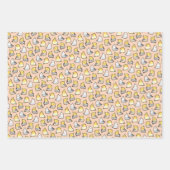 Feuille De Papier Cadeau Cockatiles mignons (Devant 3)