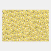 Feuille De Papier Cadeau Cockatiles mignons (Devant)