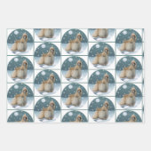 Feuille De Papier Cadeau Cocker Spaniel Christmas (Devant 2)