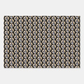 Feuille De Papier Cadeau Cocker Spaniel (Parti) Peinture - Art Chien origin (Devant 3)
