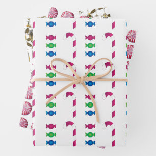 Feuille De Papier Cadeau Cocktail de Nouvel An Boissons Dîner Fête/Artisana