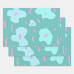 Feuille De Papier Cadeau Code QR personnalisé simple ajoutez votre logo Cla