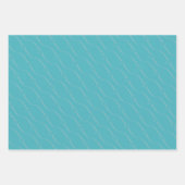 Feuille De Papier Cadeau Coeur Link Silver Verdigris Mariage Fiançailles (Devant 2)