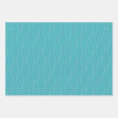 Feuille De Papier Cadeau Coeur Link Silver Verdigris Mariage Fiançailles (Devant)